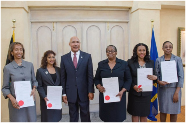 Five Women Judges Sworn to Office